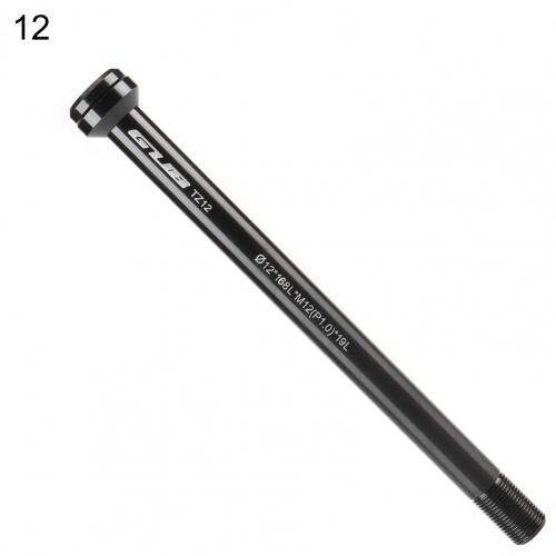 Practical Rear Tube Shaft Solid Rear Tube Axle 360 Degrees Rotation Durable Bike Quick Release Rear Thru Axle: 12