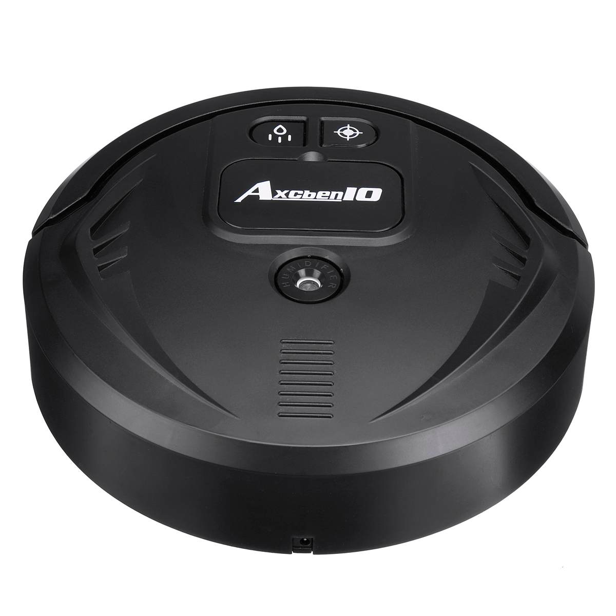 3-in-1 UV Disinfection Smart Vacuum Cleaner Sweeping Mopping Robot Auto Dust Sterilize With Spray Tunction USB Rechargeable: Black Battery Powere