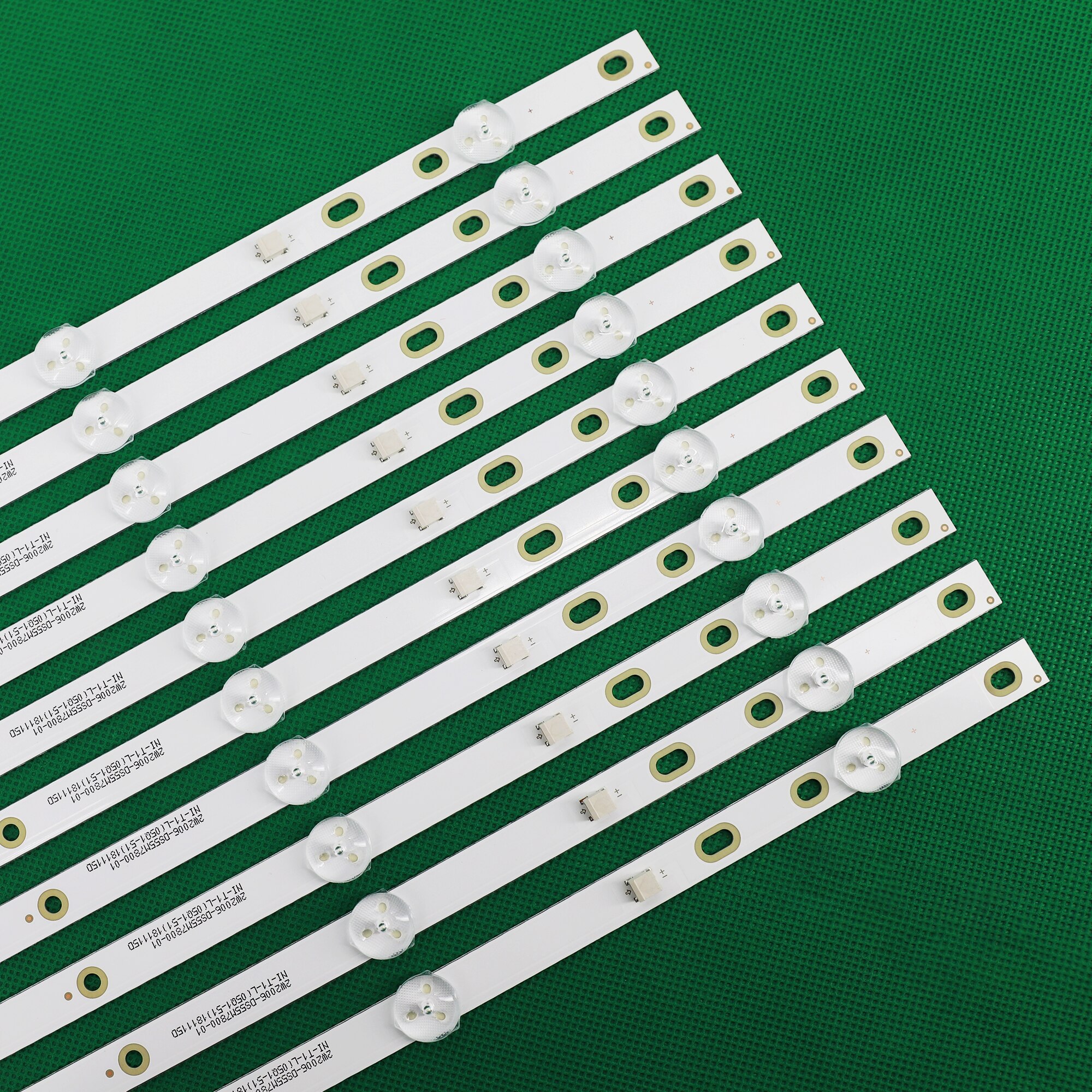 LED Backlight strip for BAIRD TI5510DLEDDS 2W2006-DS55M7800-01 DS55M78-DS02-V01 DSBJ-WG 5LED 3V 53CM