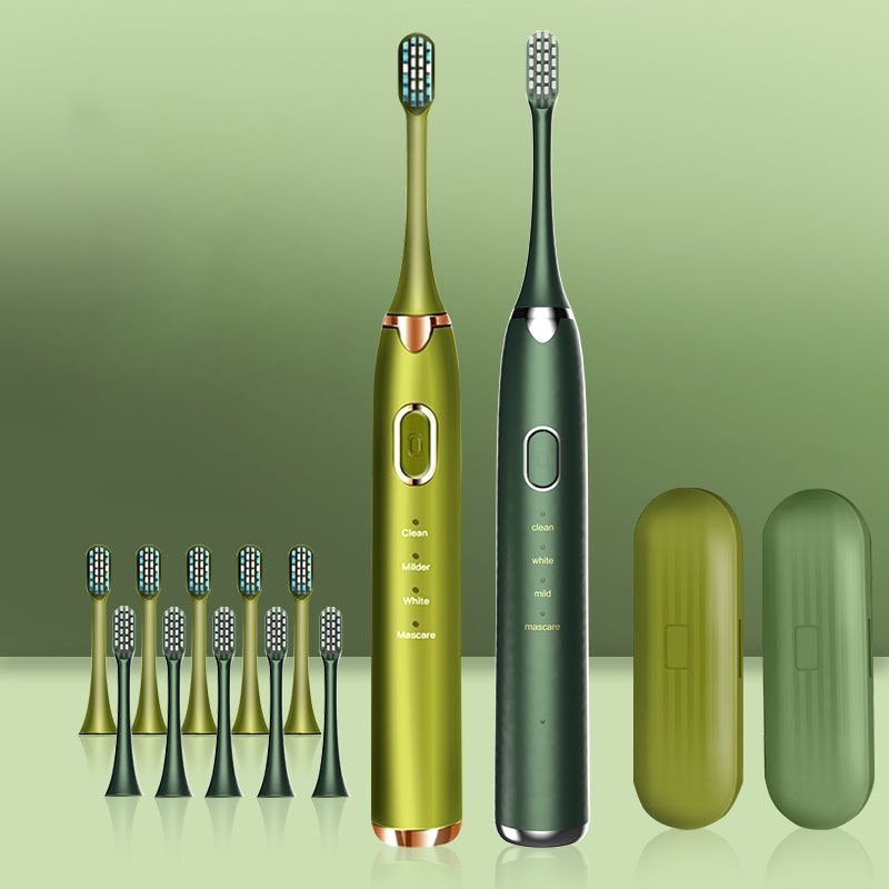 Electric Toothbrush USB Rechargeable Support 4 Modes 3 Intensions IPX7 Waterproof Adult Toothbrush Automatic Sound Wave