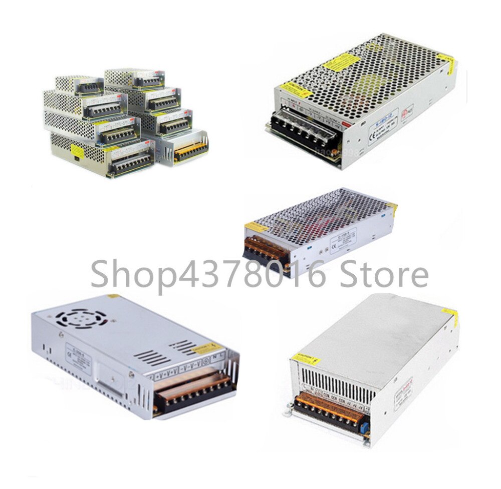 12V LED Transformer Power Supply Switch Adapter AC 110V-240V TO DC 12V 1.25A 2A 3A 5A 6A 10A Driver For Led Strip Lights