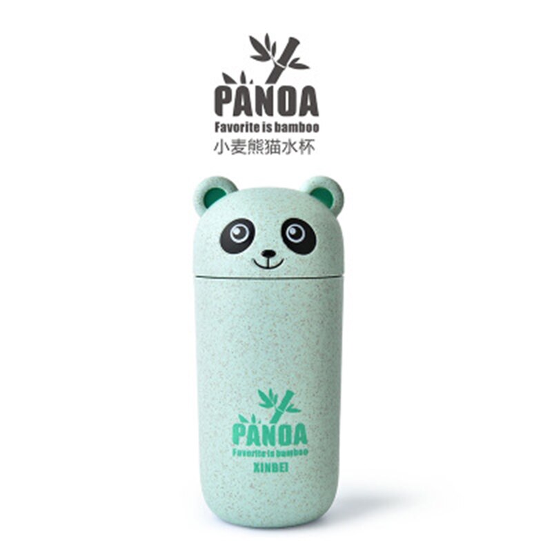 Söpö kani panda vehnä olki vesi kupit kannettava toimisto kahvi teekupit kanin kuppi lapsille lapsille pupu kuppi 1pc: 7