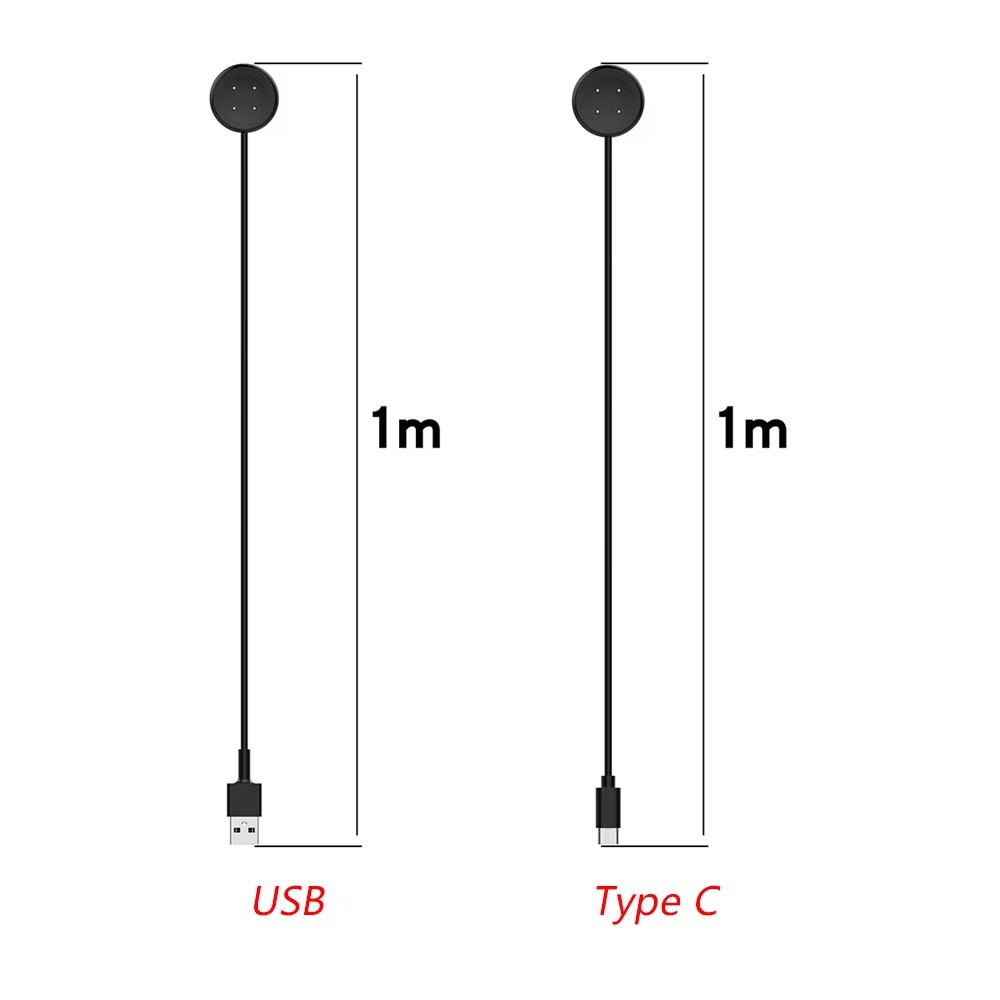 Cable de carga rápida para Google Pixel Watch 3, Cable de carga USB de 41/45mm, cargador de energía para Xiaomi, accesorios de Google Pixel Watch2