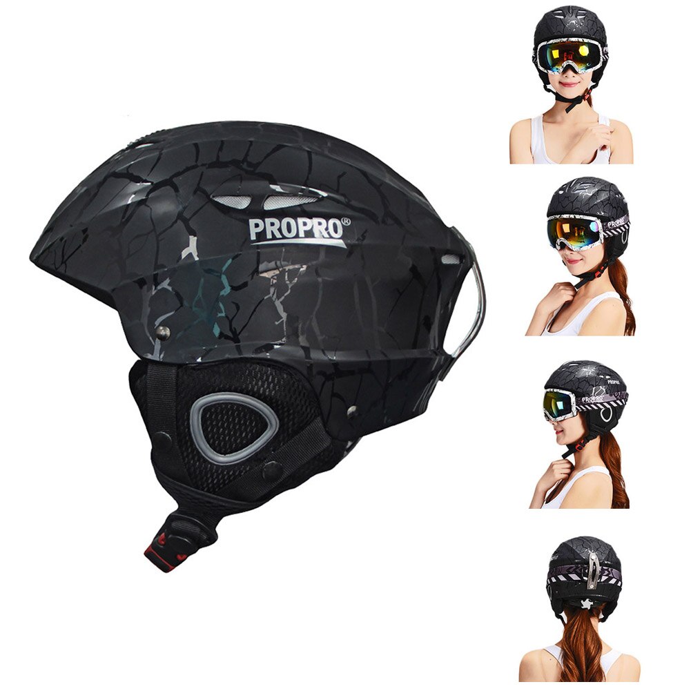 Skateboard Herfst Winter Ski Helm Outdoor Abs Sneeuw Sport Volwassen Kinderen Veiligheid Ademend Fietsen Integraal Gegoten Snowboard