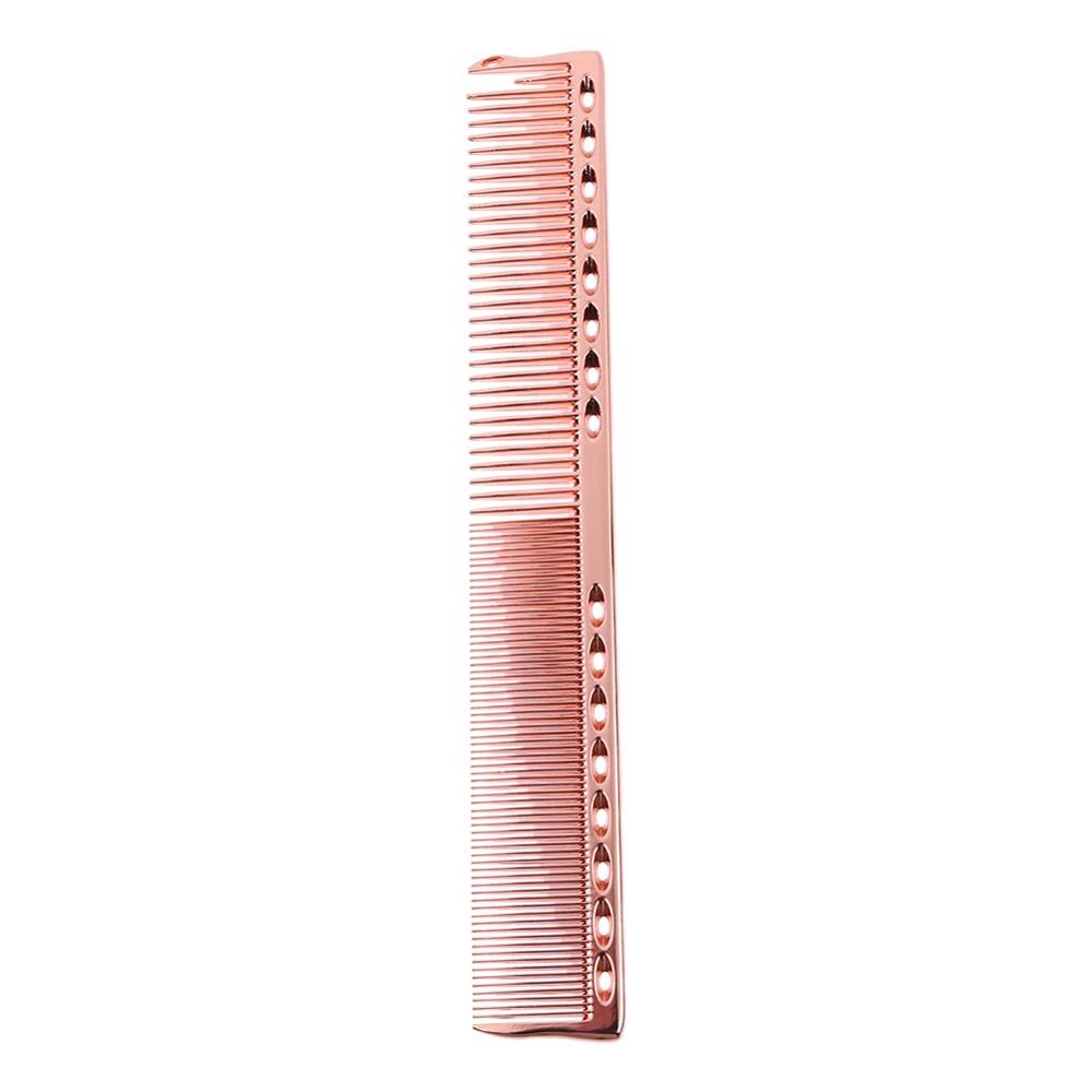 1/2pcs Metal Hair Comb Salon Anti-static Hairdresser Hair Cutting Combs Brush Hair Styling Tools Metal Steel Comb: 04 1pc