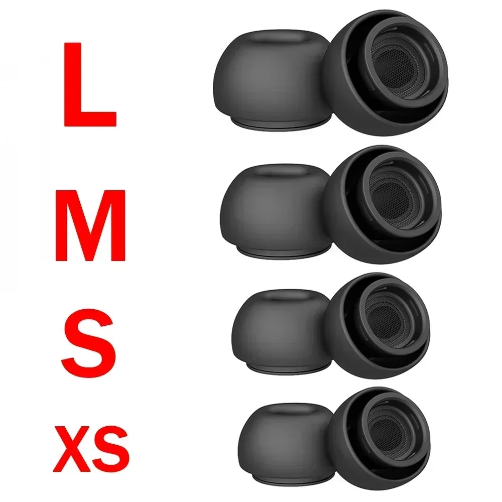 XS/S/M/L embouts en Silicone bouchons d'oreilles pour Apple AirPods Pro 1ère 2ème génération écouteurs en Silicone de remplacement pour AirPods Pro 1 2