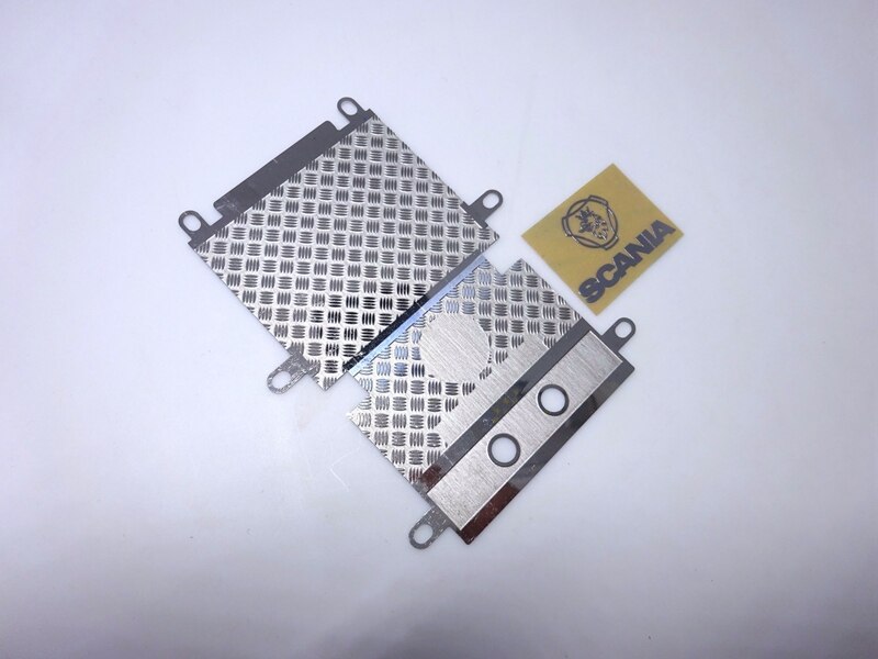 Rc Speelgoed Model Vrachtwagen Frame Staart-Beam Decoratie Plaat Voor 1/14 Schaal Afstandsbediening Speelgoed Auto Tamiya Tractor upgrade Onderdelen: FOR SCANIA