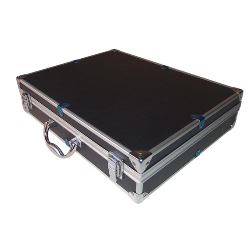 Aluminum Alloy Tool Case Outdoor Safety Equipment Box Portable Safety Instrument Case Suitcase Portable Tool Box 370x285x80mm
