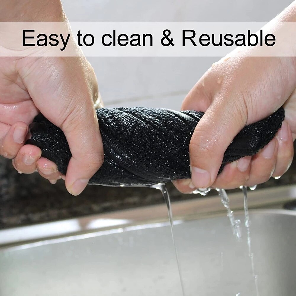 Kitchen Faucet Absorbent Mat With Buttons Sink Splash Guard Microfiber Drying Pad Countertop Protector for Kitchen Bathroom