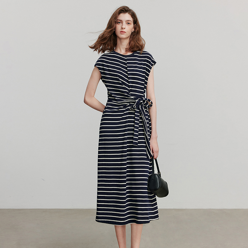 TOYOUTH Women Dress Summer Short Sleeve Casual Dress 8529051