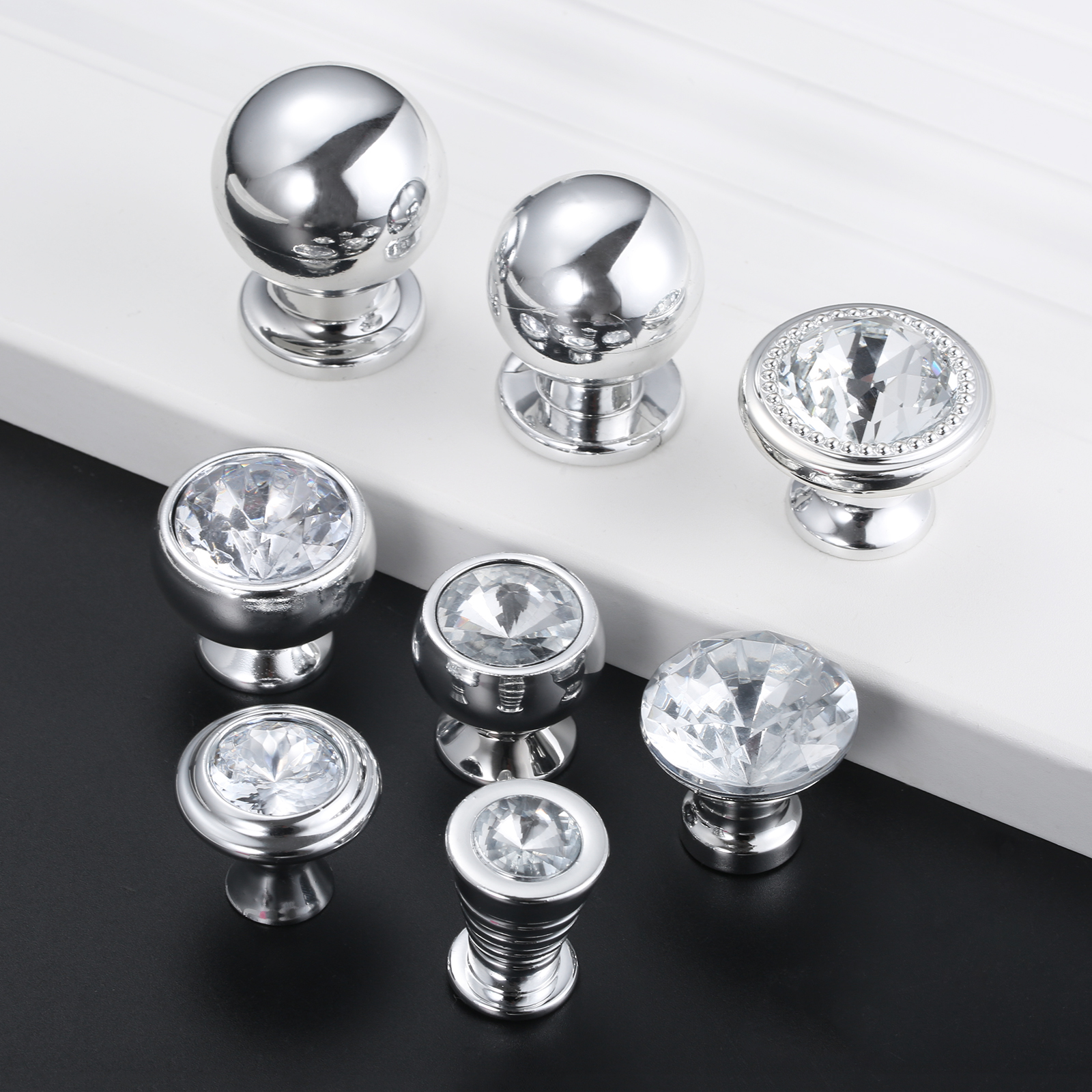 Bottoni Di Cristallo Con Zirconi - 5 Pezzi - Oro - Per Cappotti E Camicie - Foto 9