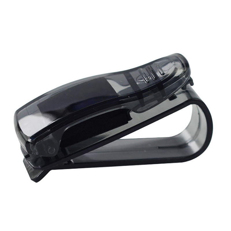 Support de pare-soleil pour lunettes de soleil, support en strass, lunettes de soleil portables, Clip en cristal pour voiture, accessoires de décoration: Or