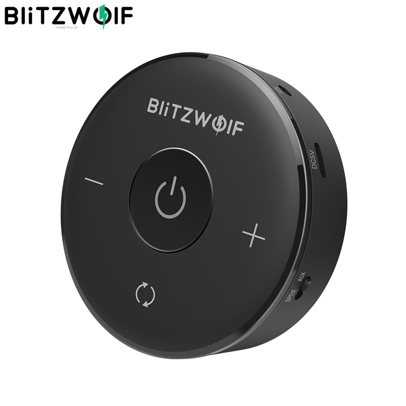 Blitzwolf BW-BR3 bluetooth 4.1 Audio Receiver Transmitter bluetooth Adapter for Headphones TV PC Speakers Wireless Audio