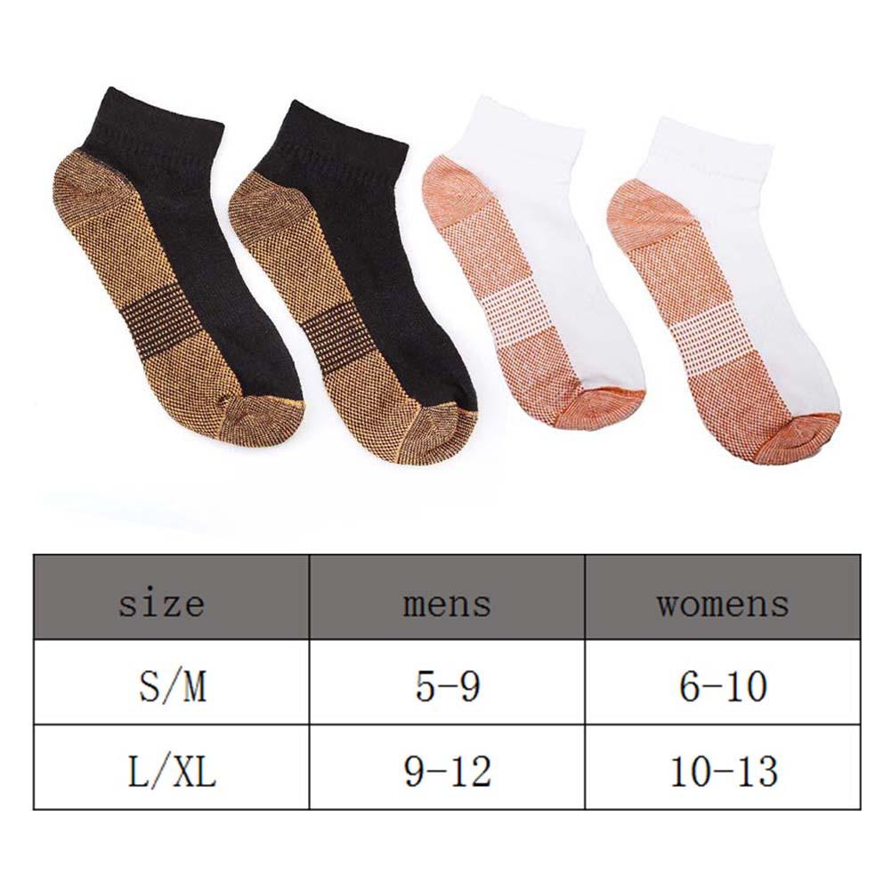 neue Kupfer Faser Reine Baumwolle Magie Runing Wandern Sport Socken Fußkettchen
