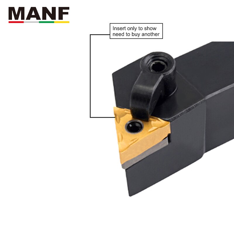 MANF Draaibank Draaien Tool 16mm MTJNR2020K16 Externe Draaien ToolHolder Tungsten Carbide Tool Metalen Draaibank Gereedschap