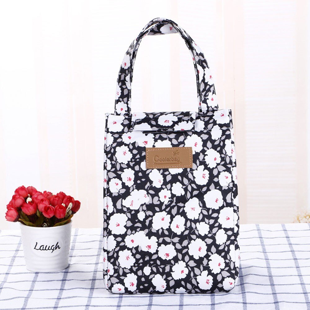 Thermal Portable Insulated Cooler Food Storage Bag Lunch Carry Tote Storage Case Fabric Bags Sac Isotherme Lunch Box