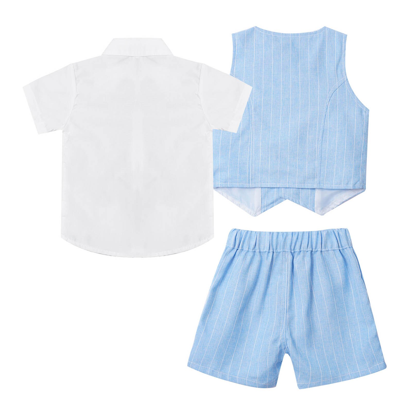 3Stck Kinder Kleidung setzt Gentleman Outfit Jungen Hochzeit passen Kleinkinder formell Anzüge Baby Junge Geburtstag Party Taufe Taufe tragen