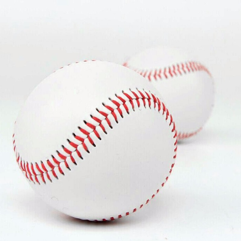 10# Handmade Baseballs PVC&PU Upper Hard&Soft Baseball Balls Practice Trainning Sport Team Game Ball