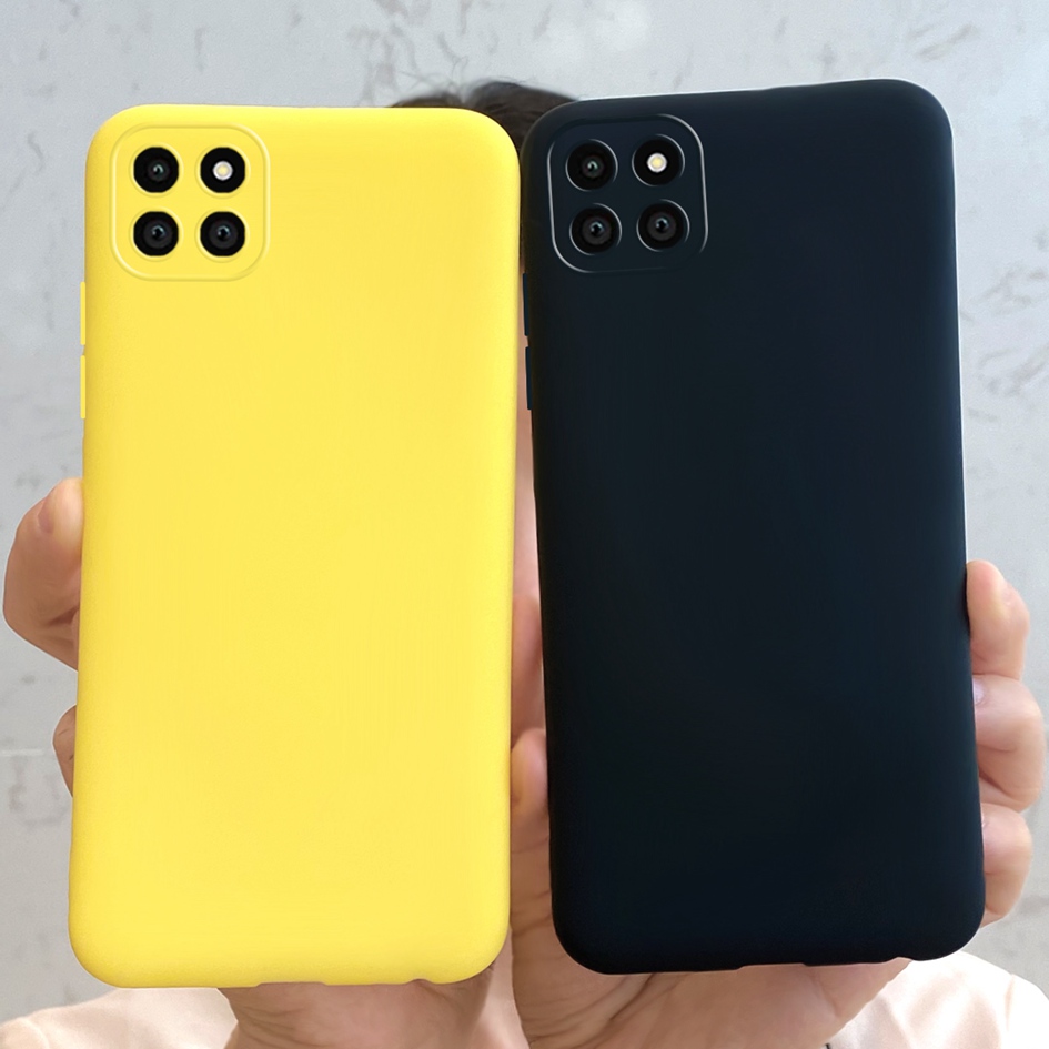 Funda de silicona para Samsung A22 SM-A226B, carcasa para Samsung A22 5G, Galaxy A22 A 22 , carcasa de TPU caramelo mate Coque de 6,6"
