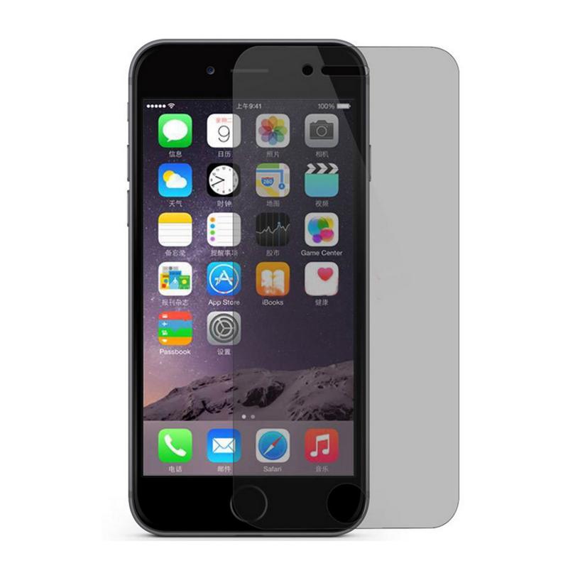 Anti- Peeping Privacy Tempered Glass Screen Protector For IPhone 6S (4.7") Screen Protectors Consumer Electronics