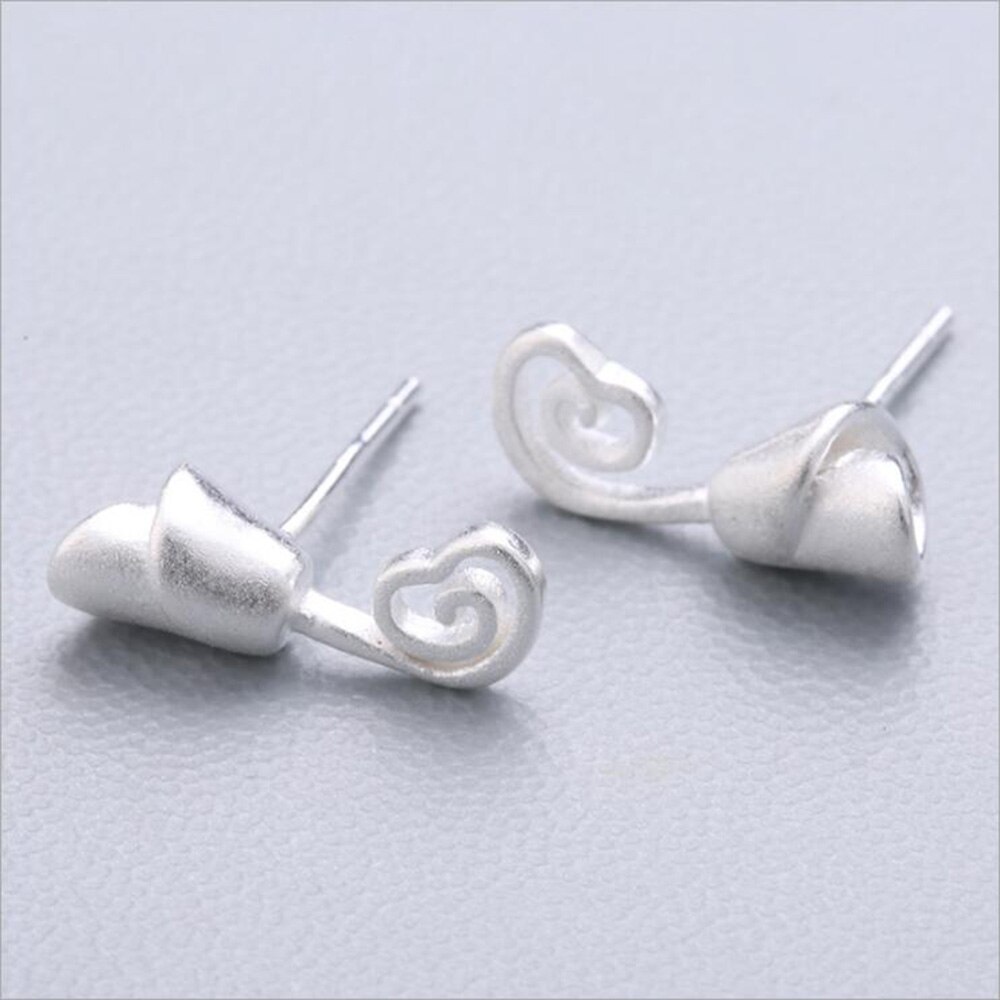 XIYANIKE Geometry Earring 925 Sterling Silver Cute Stud Earrings Ear Needle Simple Personality For Women 91-108: 98