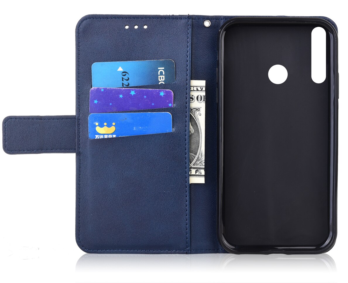 Voor Honor 20e 6.21 ''Cover Met Riem Voor Huawei Honor 20 E Coque Honor20e Telefoon Tas Wallet Flip Leather case