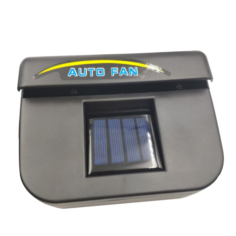 1 Pcs Solar Car Window Windshield Auto Fan Universal Vehical Exhaust Cooling Fan Air Vent Cooler Radiator Use For Summer