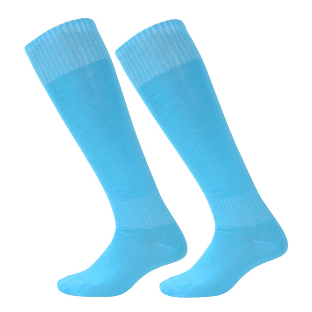 Kinder Jungen Lange Socken Schweiß Absorbieren Über-knie Baumwolle Polyester Dünnen Fußball Socken Freie Größe: 04