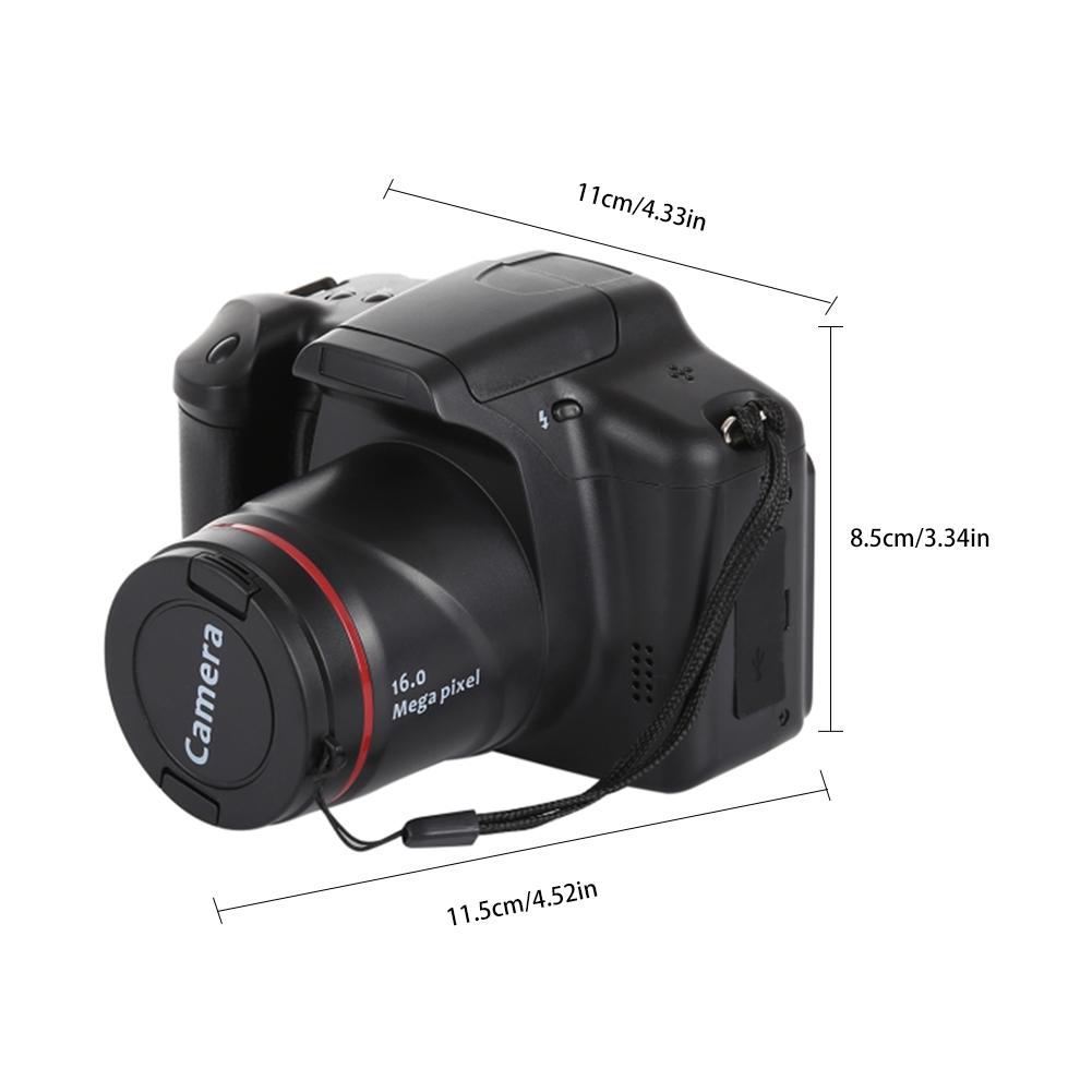Newest Full HD 1080P SLR Camera Dry Battery Domestic Telephoto Digital Camera Digital Fixed Lens 16X Zoom AV Interface