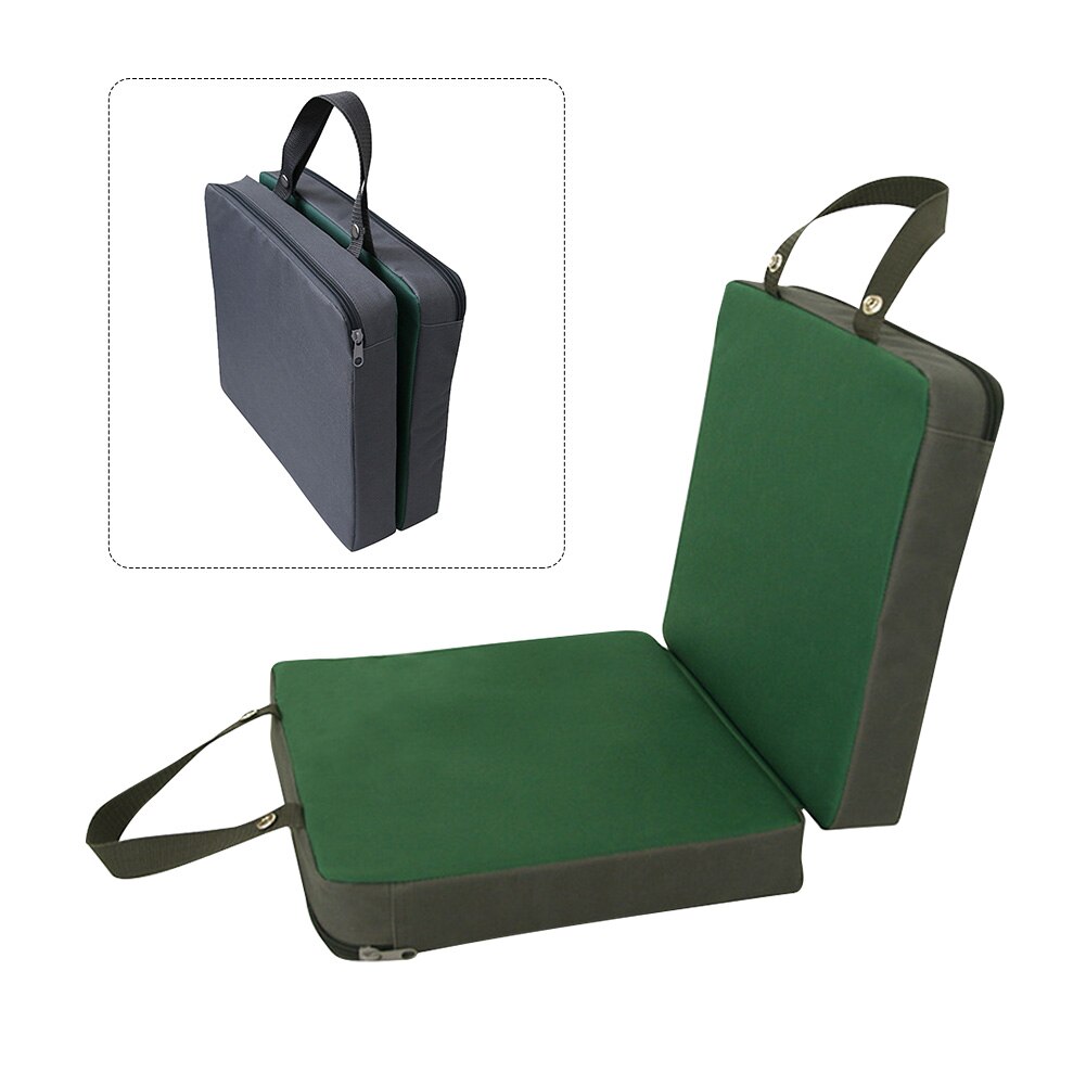 Genouillère souple haschaussette pliable Portable avec poignée jardin agenouillement coussin désherbage pour bébé bain travail Yoga tapis mémoire mousse extérieure: 1