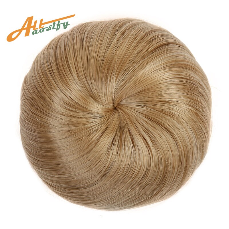 Clip de moño de pelo rizado Allaosify en moño de pelo Donut postizos de rodillo sintético de alta temperatura accesorios de moño para el cabello