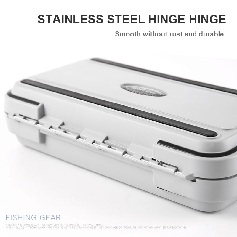 Fishing Tackle Box 28 Rack Compartments Fish Lure Bag Line Hook 20CM Fishing Tackle Outdoor Equipments Fishing Accessories