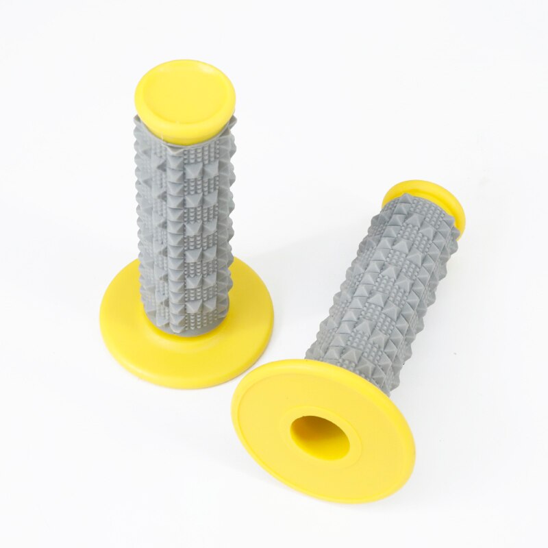 Poignées coniques pour motos, Motocross, Motocross, avec boîte d&#39;emballage d&#39;origine: yellow