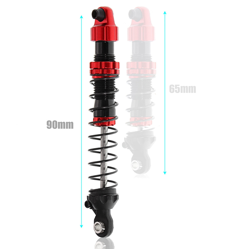Kit d'amortisseurs de mise à niveau de voiture RC FRIHA-2PCS, pour 1/10 SCX10 Axials RC, accessoires de mise à niveau de voiture