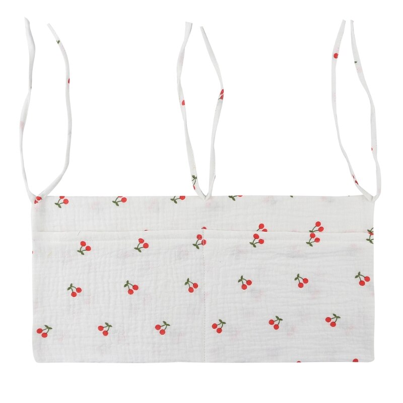 Bolsa de almacenamiento portátil para cuna de bebé, organizador multifuncional para cabecero de cama de recién nacido, ropa de cama para niños, bolsa de pañales: 3Y