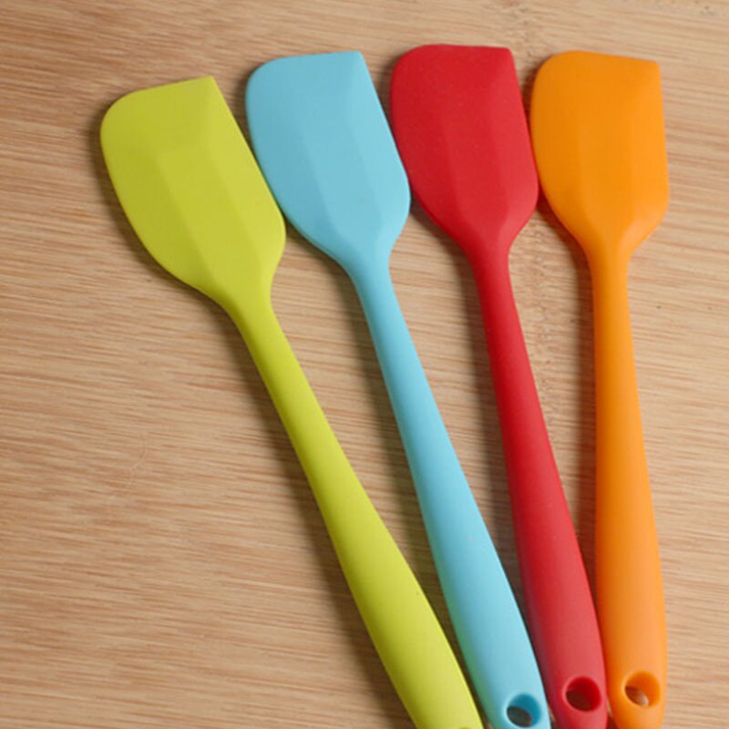 Multicolore alimentaire antiadhésif beurre cuisson Silicone spatule ensemble Cookie pâtisserie grattoir gâteau cuisson spatule Silicone spatule