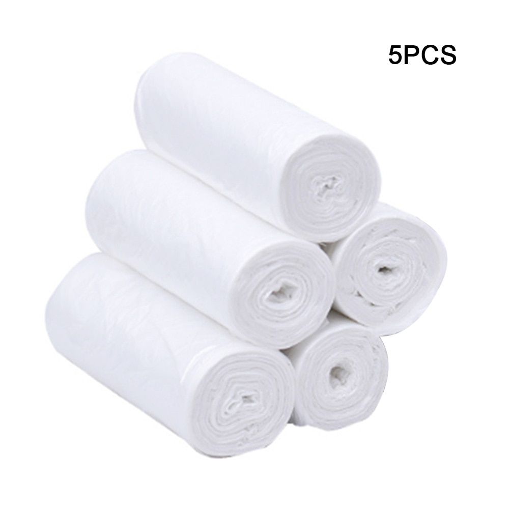 100 Pcs Trash Bag Biodegradable Garbage Bathroom Bedroom Office Trash Can Bags for Kitchen Office