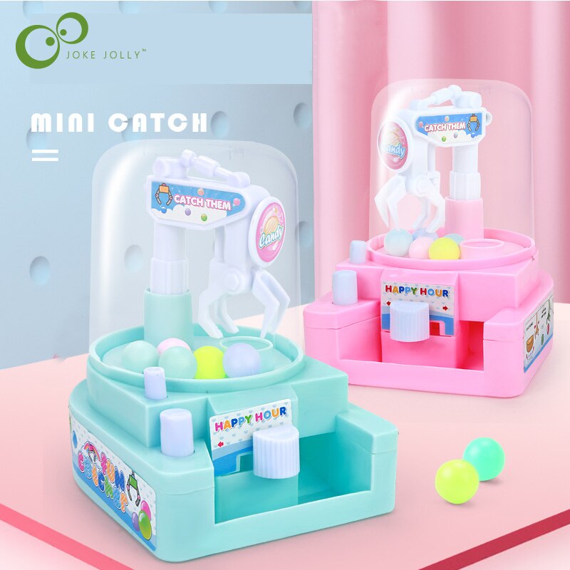 Mini grabbing clip candy machine capsule machine catching machine children educational toys parent-child family party toys YJN