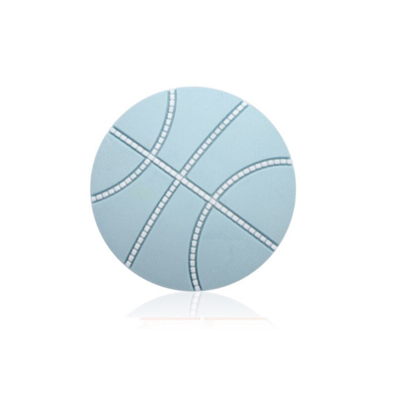 Deurstopper Rubber Deurknop Muur Protector Shock Botsing Mat Pad Stille Deur Achterwand Mute Touch Pad Deurklink Botsing: Blauw