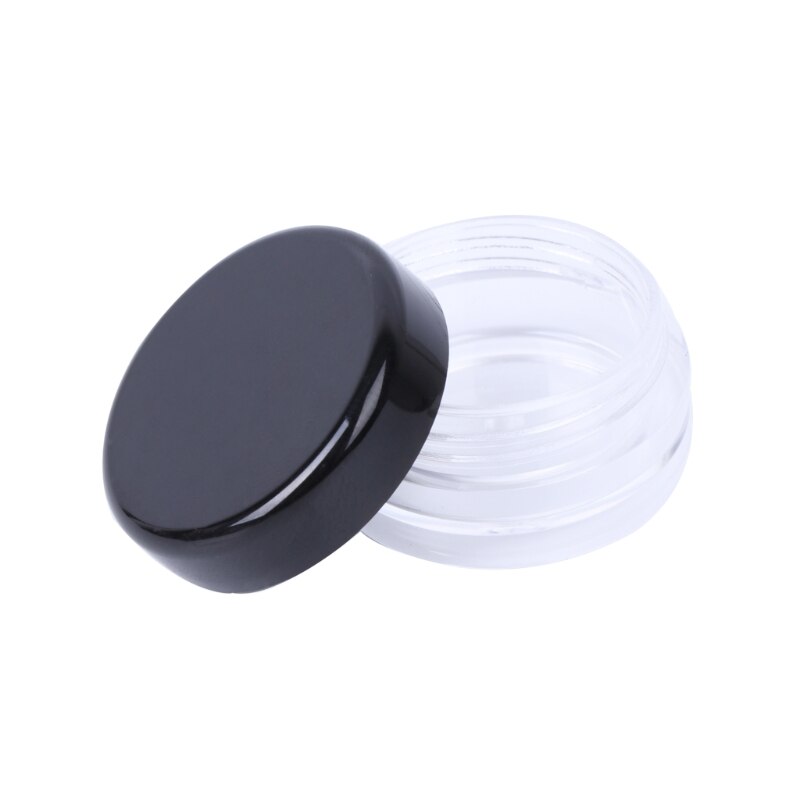 50 stuks make-up potjes cosmetisch monster lege container plastic ronde deksel klein flesje
