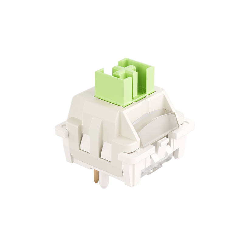 LEOBOG Reaper Linear Switch 5 Pins Custom Mechanical Keyboard 45gf RGB HIFI POM Stem Factory Lubed Compatible For MX Keycaps: Brown Switch
