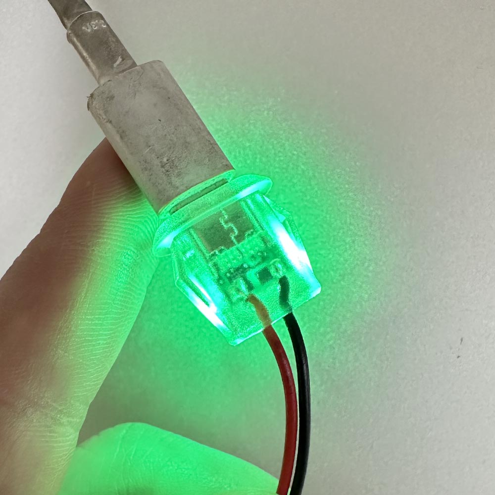 2pin USB Type C 5A Input type Charging Socket With LED lights Plate Waterproof USB-C Power Port TYPE-C Female Connector Jack