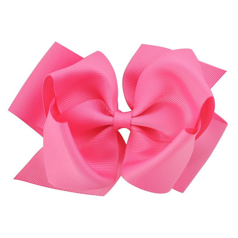 1 lazo de 6 pulgadas de doble capa, cinta de grogrén sólida, lazo para el pelo para niñas, pinzas para el pelo, accesorios para el cabello, horquillas para baile: Lavanda