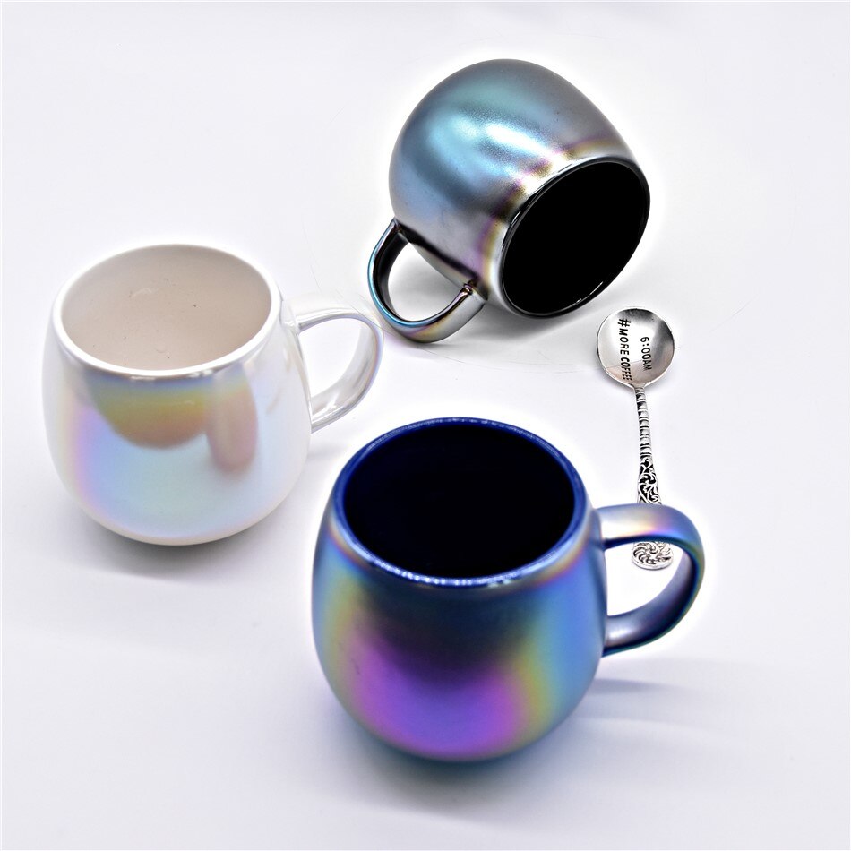 Koffiemokken, reisbeker, ontbijtmelkbeker, koffiekopje, schattige mok, theemok, schattige mokken, kopjes en mokken, milieuvriendelijke glazen mok