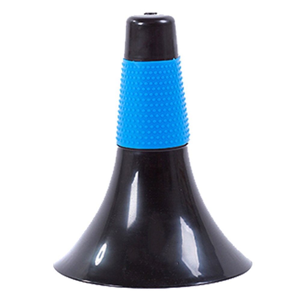 Thicken Obstacle Sign Sport Cones Football Training Cones Marker Horn EDF88: black body blue