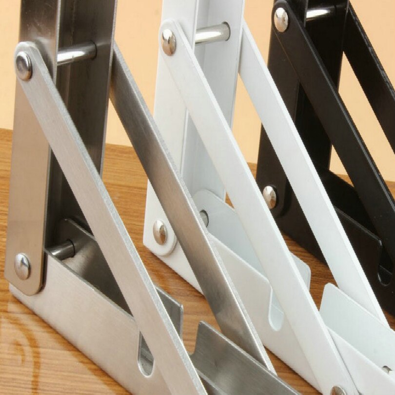 DIY Folding bracket kitchen rack wall shelf for microwave oven rack kitchen microwave stand microwave oven stand