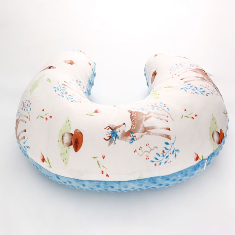 Baby Breastfeeding Pillow/Pillowcase Newborn Head Positioner Maternal and Child Supplies Multi-function U-type Maternity Nursing