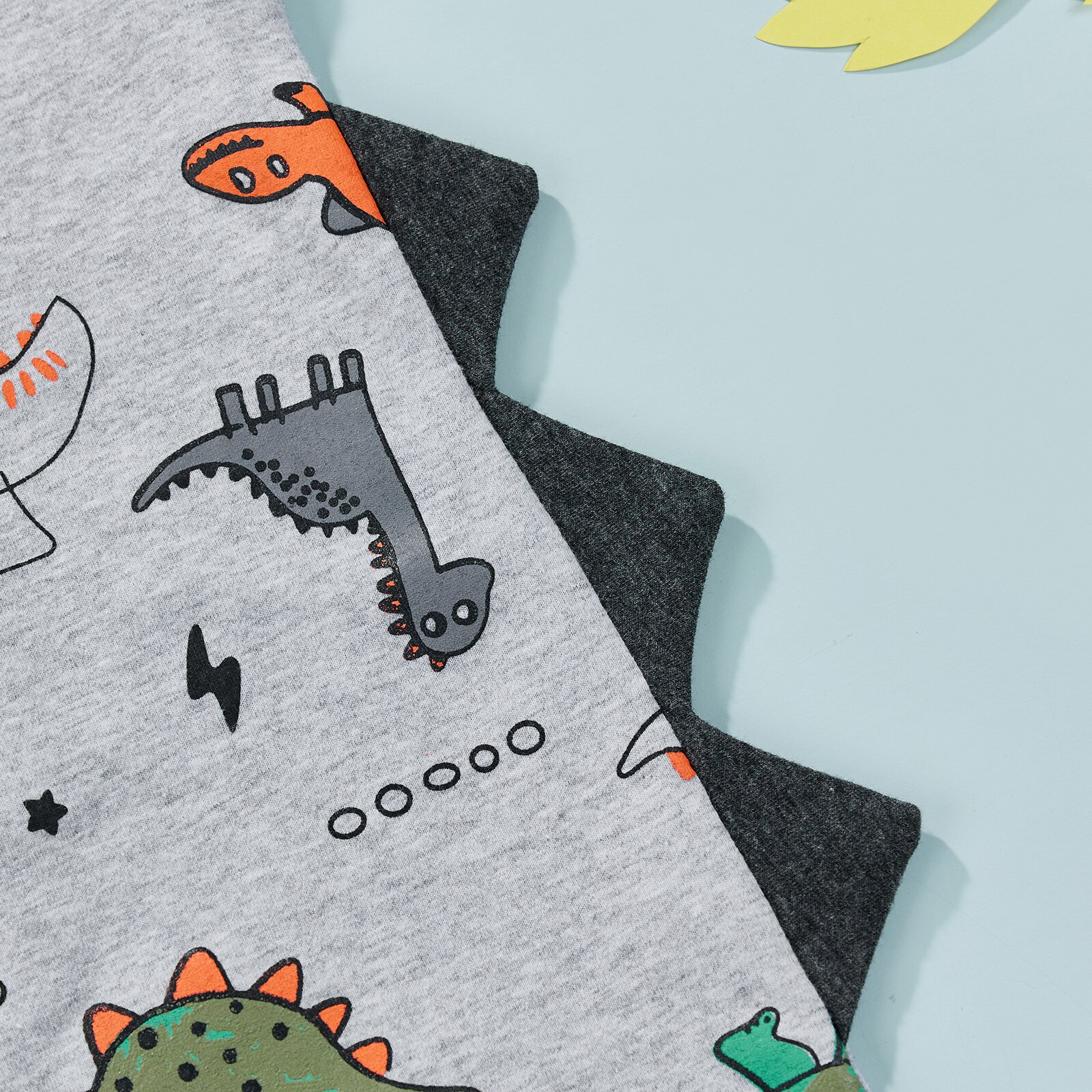 0-24m -jungen-dinosaurier-strampler, ärmelloser strampler mit Karikatur-tierprint, sommerbody