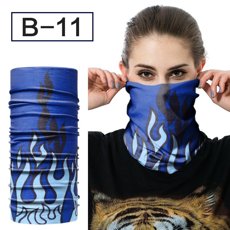 Solid Bandana Multifunctionele Magic Bicyle Hoofdband Sjaal Zachte Gezichtsmasker Naadloze Tubular Unisex Sjaals Hals Gait: B-11