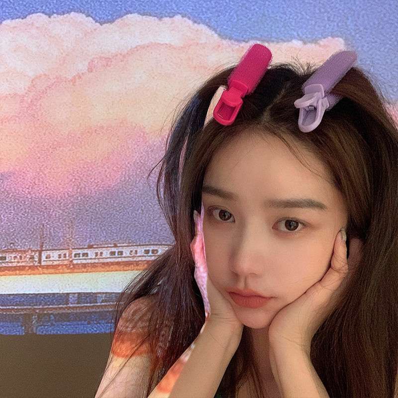 2 sztuk grzywka włosy korzeń puszyste włosy klipy leniwy spinki robić włosów spinki robić włosów szczyt stylizacja wijący się za baryłkę przenośne koreańska ozdoba robić włosów klipy wałki robić włosów